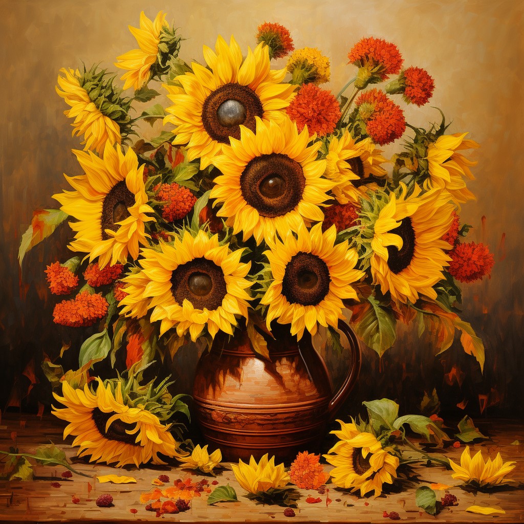 Beautiful Sunflowers by Quang Phan (Group 1)